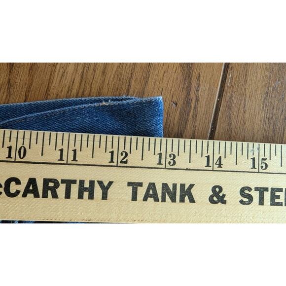 1950’s Lady Levis 701 Big E Selvedge Denim Blue Jeans Talon Zipper Altered 26 - Picture 15 of 16